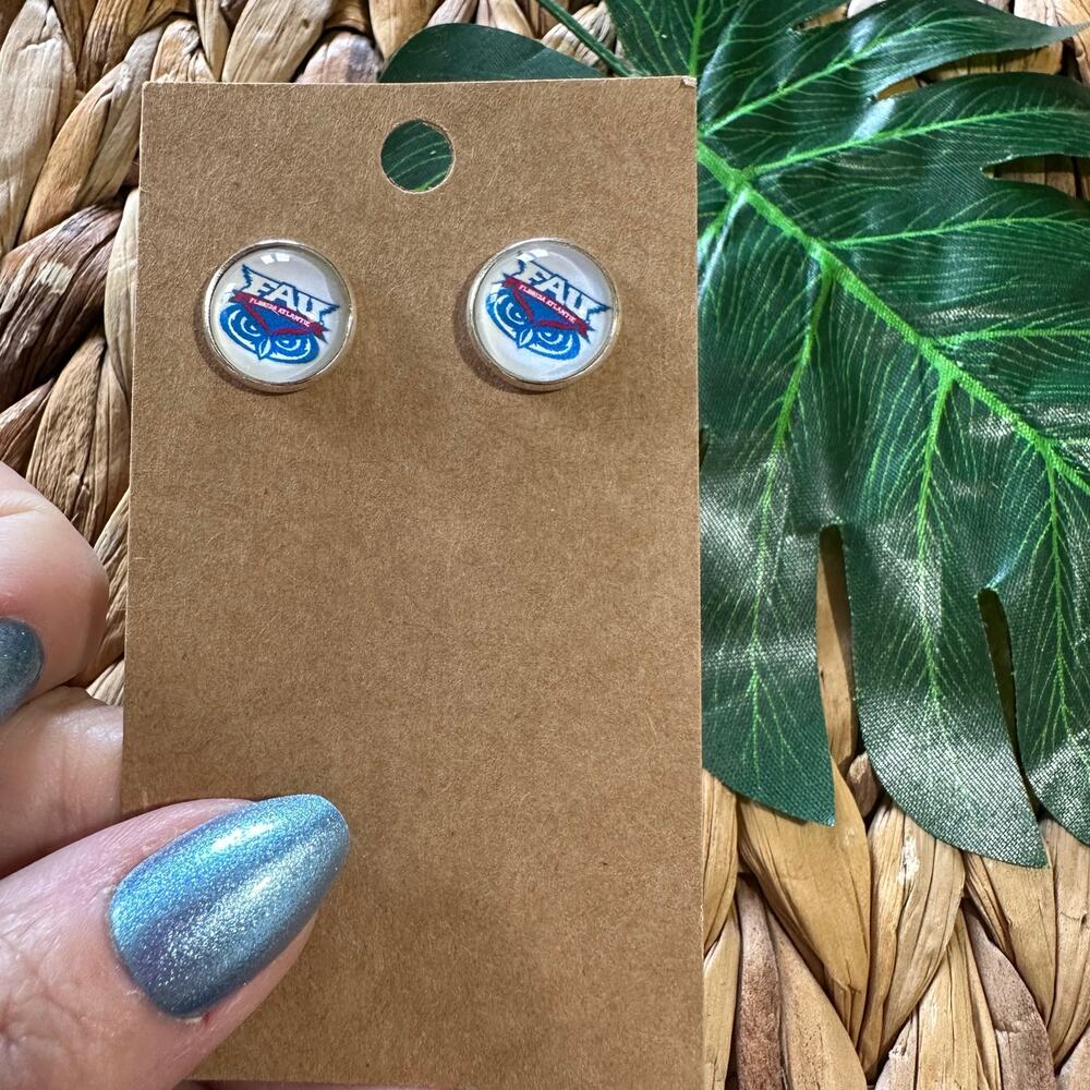 BOGO FREE Florida Atlantic owl post earrings studs